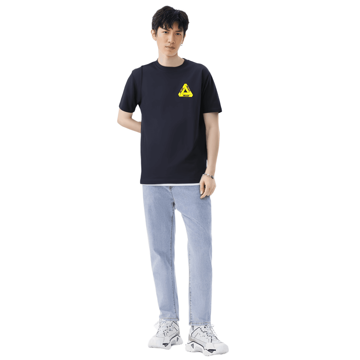 PALACE 2023 Tri-Twister t-Shirt navy LogoT