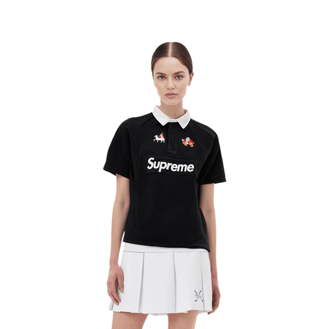 Supreme SS24 WEEK3 SS RUGBY logoPoloPolo