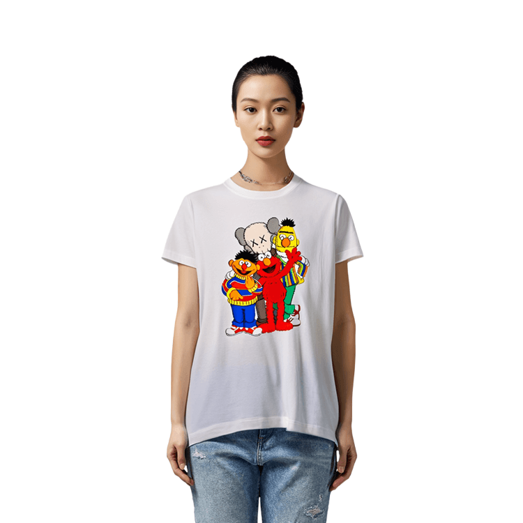 UNIQLO x Kaws X Sesame Street X UNIQLO kaws T