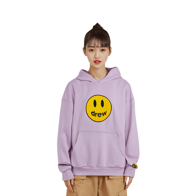 Drew House SS23 mascot oversized hoodies lilac Logo