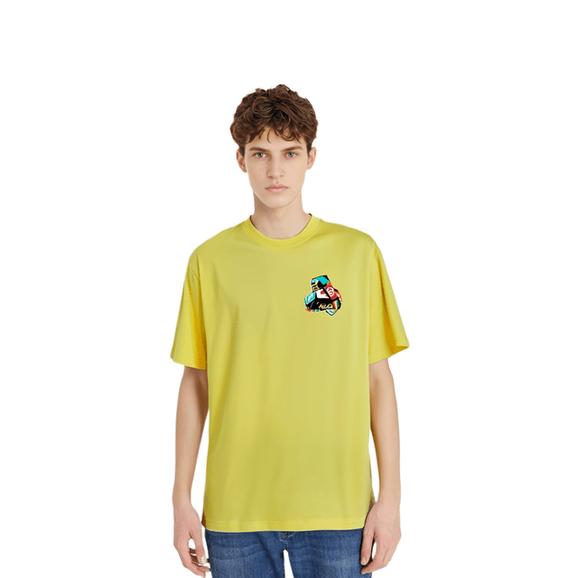 PALACE National Flag Triangle Print Short Sleeve T-shirt T