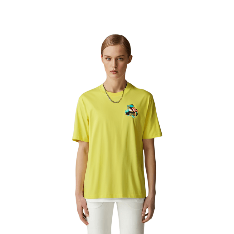 PALACE National Flag Triangle Print Short Sleeve T-shirt T