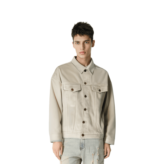 Fear of God Essentials FW23 Denim Jacket Cloud Dancer