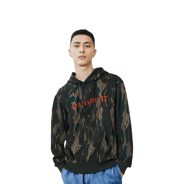 Carhartt WIP SS22 Hooded Carhartt Sweatshirt Logo