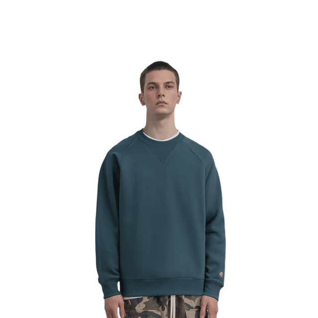 Carhartt WIP Chase Sweatshirt Storm Blue