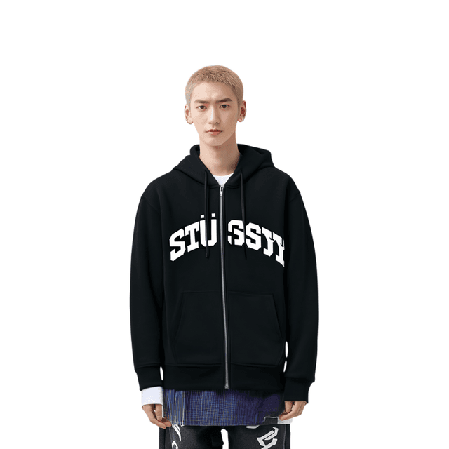 Stussy SS23 BLOCK SPORT ZIP HOODIE