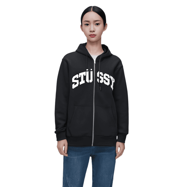 Stussy SS23 BLOCK SPORT ZIP HOODIE