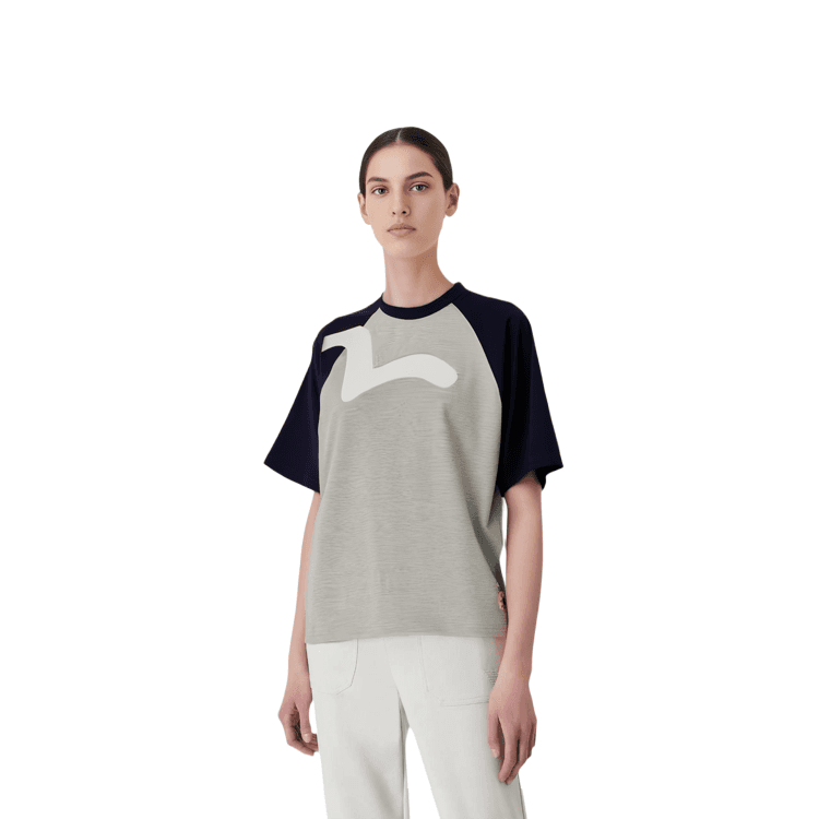 PALACE x EVISU 3.0 SS23 Seagull Raglan T-Shirt LogoT