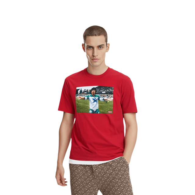 Supreme SS24 WEEK1 MARADONA TEE No DrugteeT