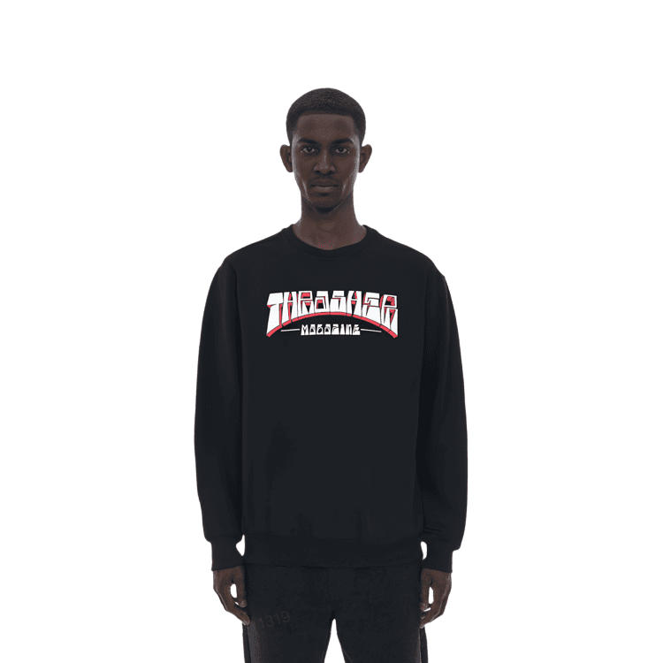 Thrasher Firme Logo Crew Logo