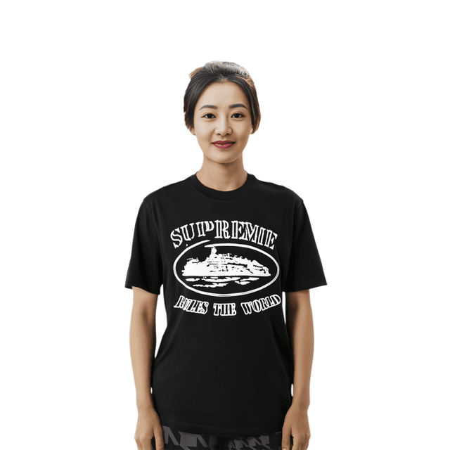 Supreme x Corteiz FW23 WEEK18 RULE THE WORLD TEE T