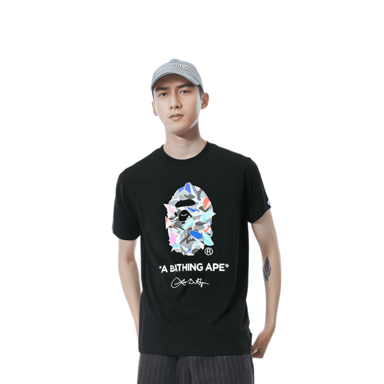 A BATHING APE FW22 Bape X Ldg ape Head Tee LogoT