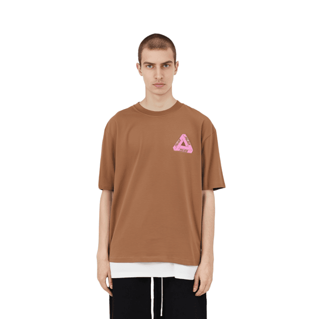 PALACE 2023 Tri-Twister T-Shirt Mocha LogoT