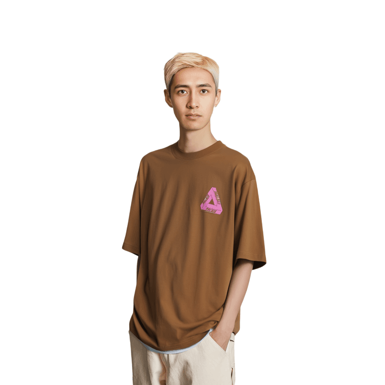 PALACE 2023 Tri-Twister T-Shirt Mocha LogoT