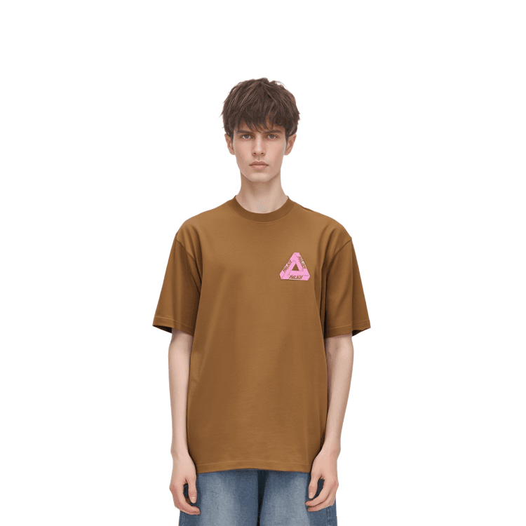 PALACE 2023 Tri-Twister T-Shirt Mocha LogoT