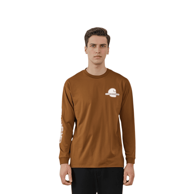 Carhartt WIP Electronics Long Sleeve T-Shirt Discovery Green T