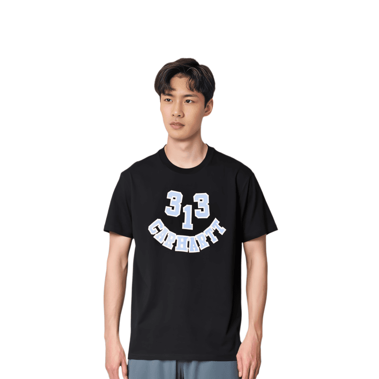 Carhartt WIP SS 313 Smile T-shirt Black LogoT