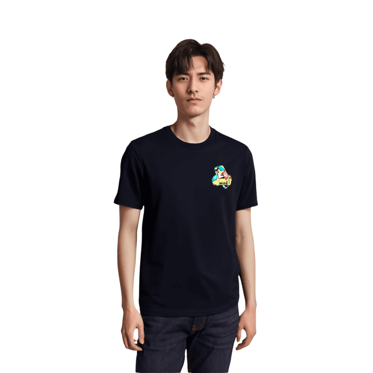 PALACE National Flag Triangle Print Short Sleeve T-shirt T