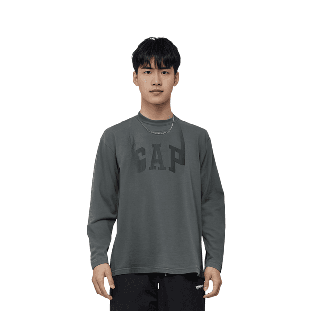 YEEZY x Gap x Balenciaga Dove Longsleeve Tee LogoT