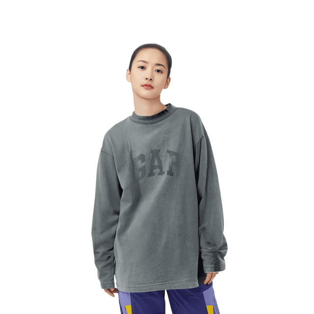 YEEZY x Gap x Balenciaga Dove Longsleeve Tee LogoT