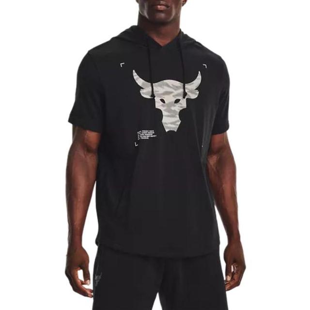 Under Armour Project Rock Terry Short Sleeve Hoodie T