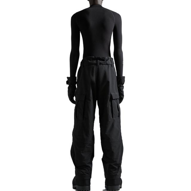 Balenciaga Pantaloni Ski Cargo 3B Sports Icon in ripstop tecnico nero