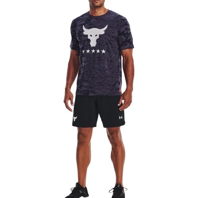 Under Armour Project Rock Veterans Day Show Camo T Shirt T