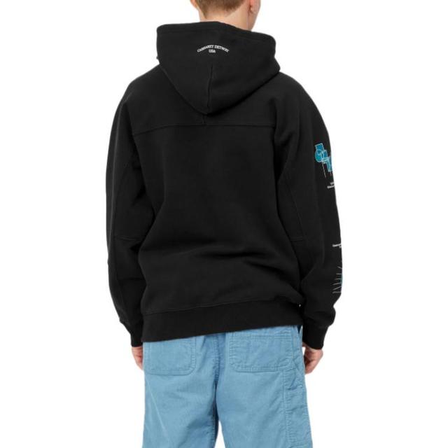 Carhartt WIP SS22 Hooded Living Sweatshirt Black