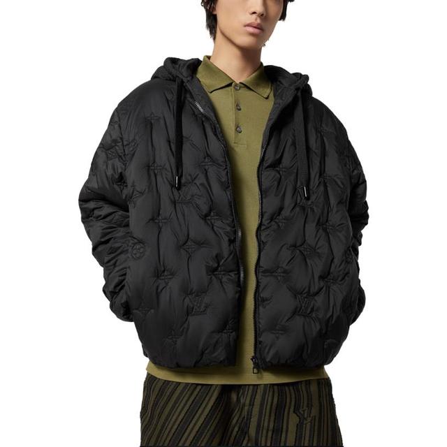 LOUIS VUITTON FW23 Monogram Quilted Hooded Blouson