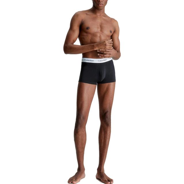 Calvin Klein 3 Pack Low Rise Trunks - Cotton Stretch 3