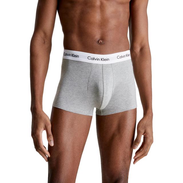 Calvin Klein 3 Pack Low Rise Trunks - Cotton Stretch 3