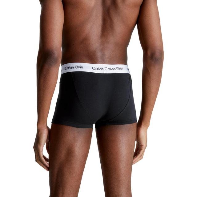 Calvin Klein 3 Pack Low Rise Trunks - Cotton Stretch 3