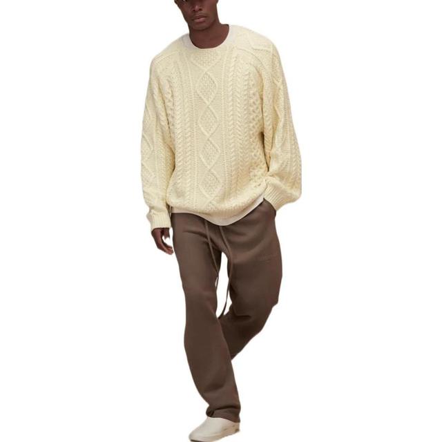Fear of God Essentials FW22 Cable Knit Canary