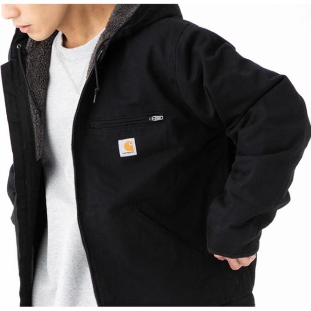 Carhartt 104392-J141 OJ4392 Washed Duck Sherpa-lined Jacket Sierra Jacket Logo-3 RELAXED FIT