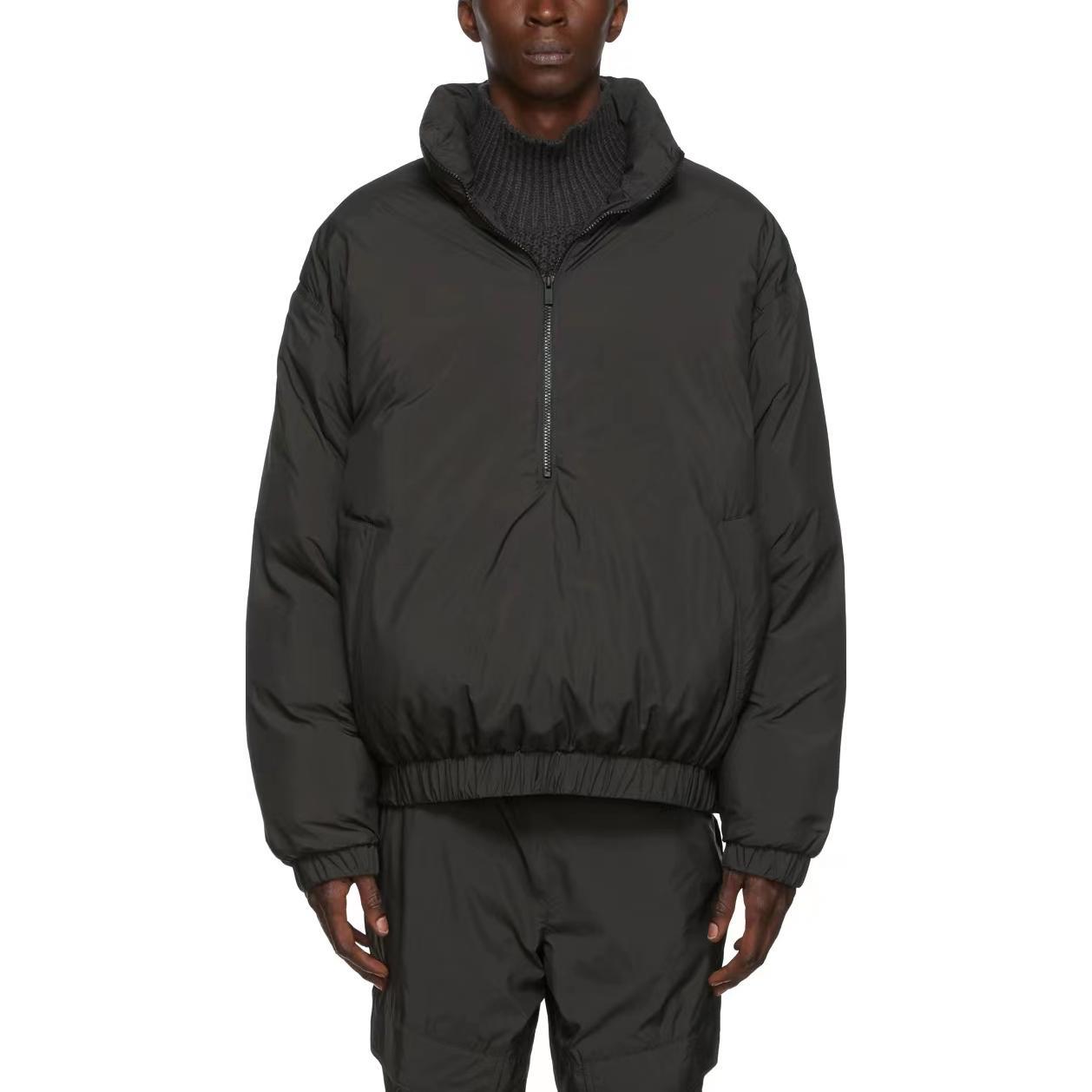Fear of God Essentials SS22 Quilted Pullover Iron Logo