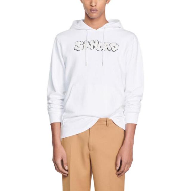 Sandro Embroidered Sandro Hoodie