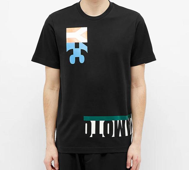 Y-3 Multi Block Graphic Tee T