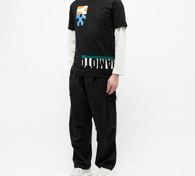 Y-3 Multi Block Graphic Tee T