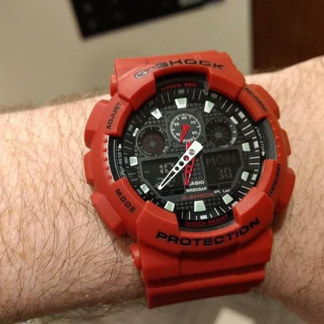 G-SHOCK 3D GA-100B-4ADR