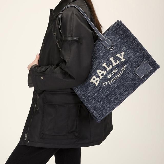 BALLY Crystalia 40 Logo Tote