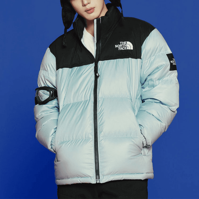 THE NORTH FACE Novelty Nuptse DownJacket Logo