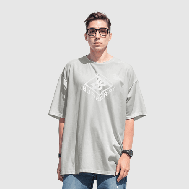 Burberry Logo Graphic Cotton Tshirt T