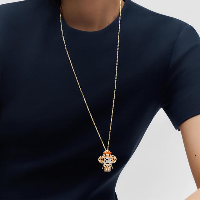 LOUIS VUITTON VIVIENNE ORANGE LION DANCE 18K