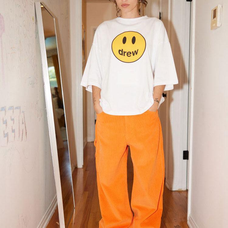 Drew House FW22 Mascot Boxy Ss Tee White T