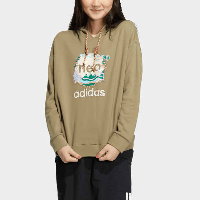 adidas neo W Util Hoodie2 Logo