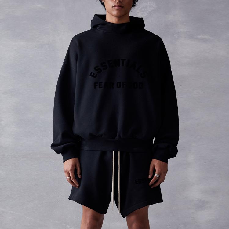 Fear of God Essentials SS23 Hoodie Jet Black