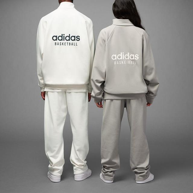 adidas originals Adidas Basketball Chapter 1 Track Top Cloudwhit Logo