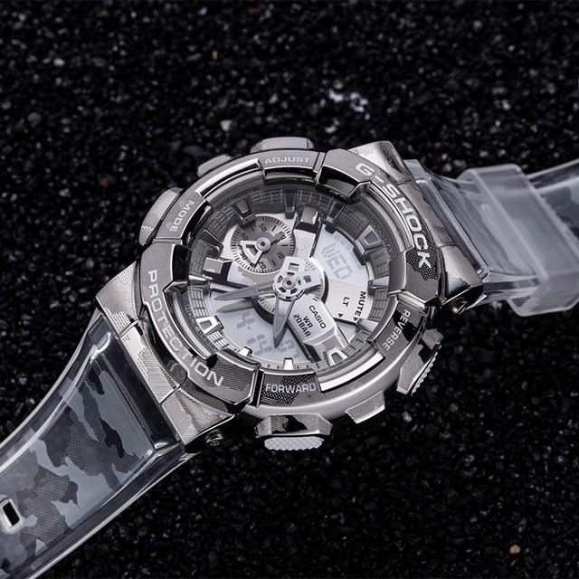 G-SHOCK Metal Covered GM-110SCM-1APR-person