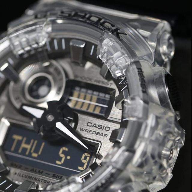 CASIO G-SHOCK GA-700SK-1A+GMA-S120SR-7A