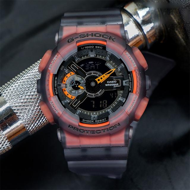 CASIO G-SHOCK BABY-G GA-110LS-1A+BA-110SC-2A